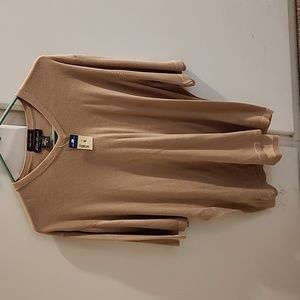 Mens XL Eddie Bauer Short Sleeve Sweater